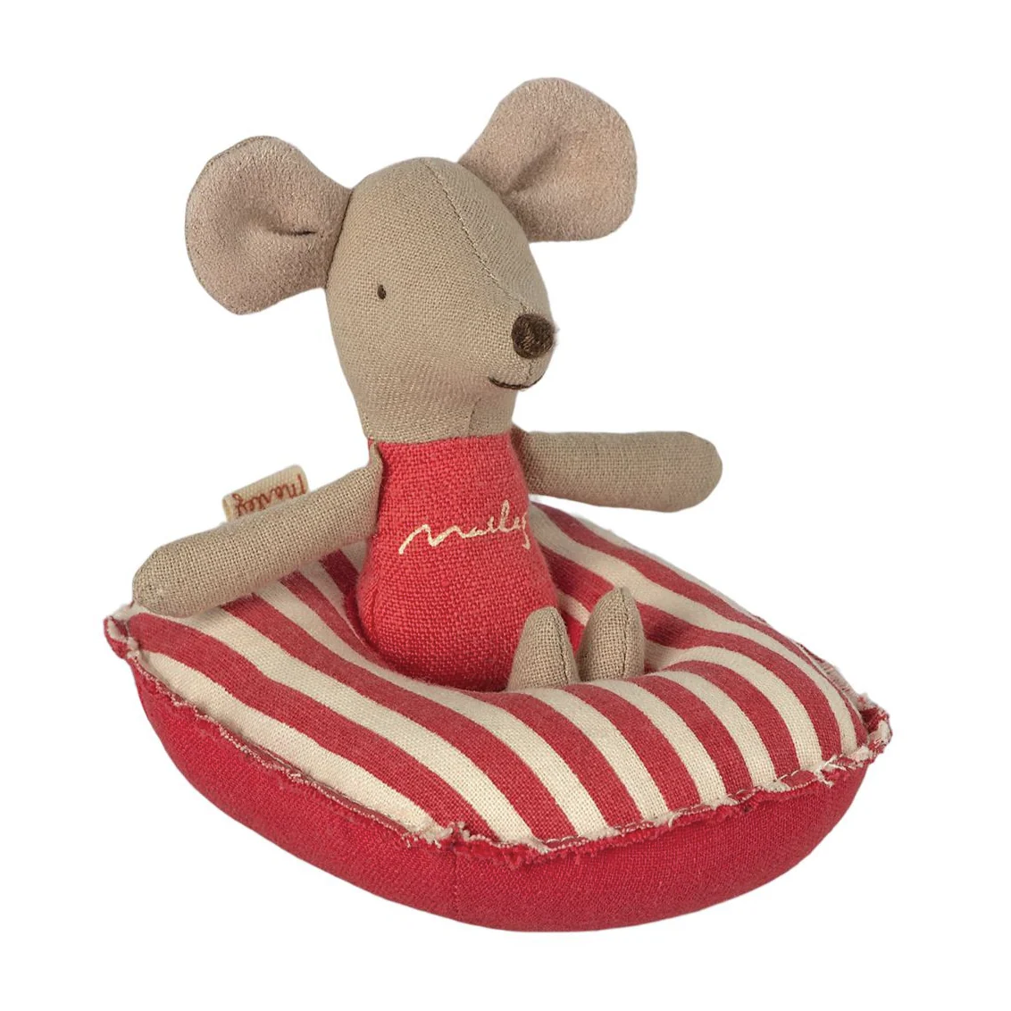 Rubber Boat for Mouse - Red Stripe