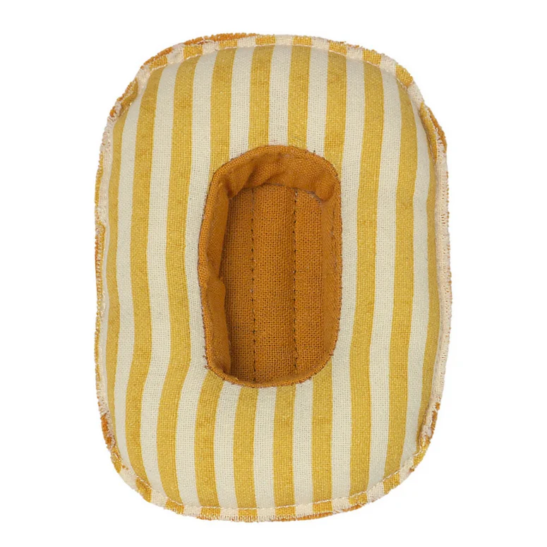 Rubber Boat for Mouse - Yellow Stripe - Image 3