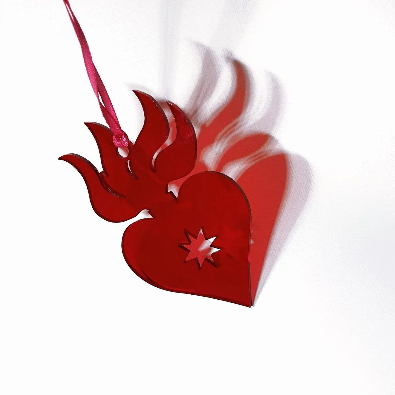 Sacred Heart Neon Suncatcher - Image 2