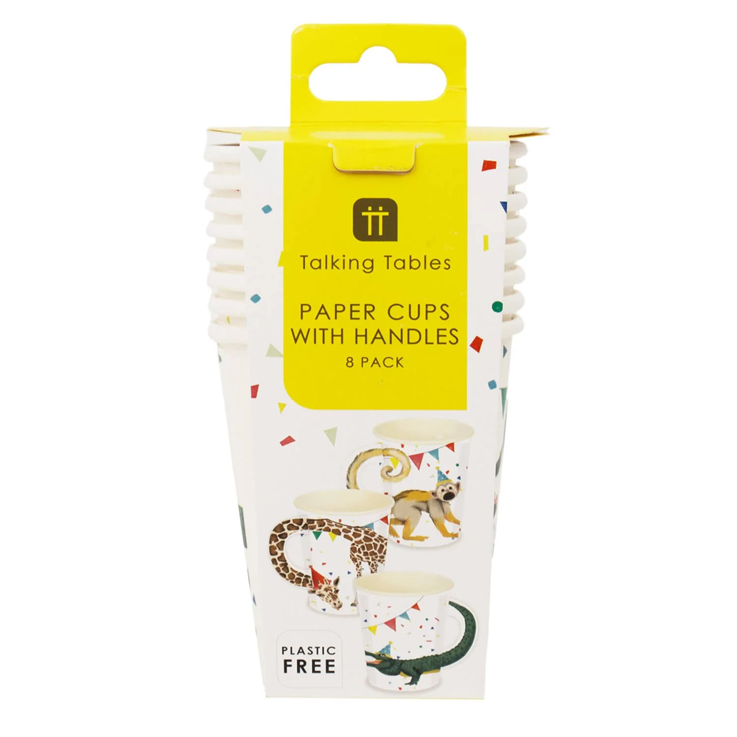 Safari Animal Paper Cups (8Pk) - Image 3