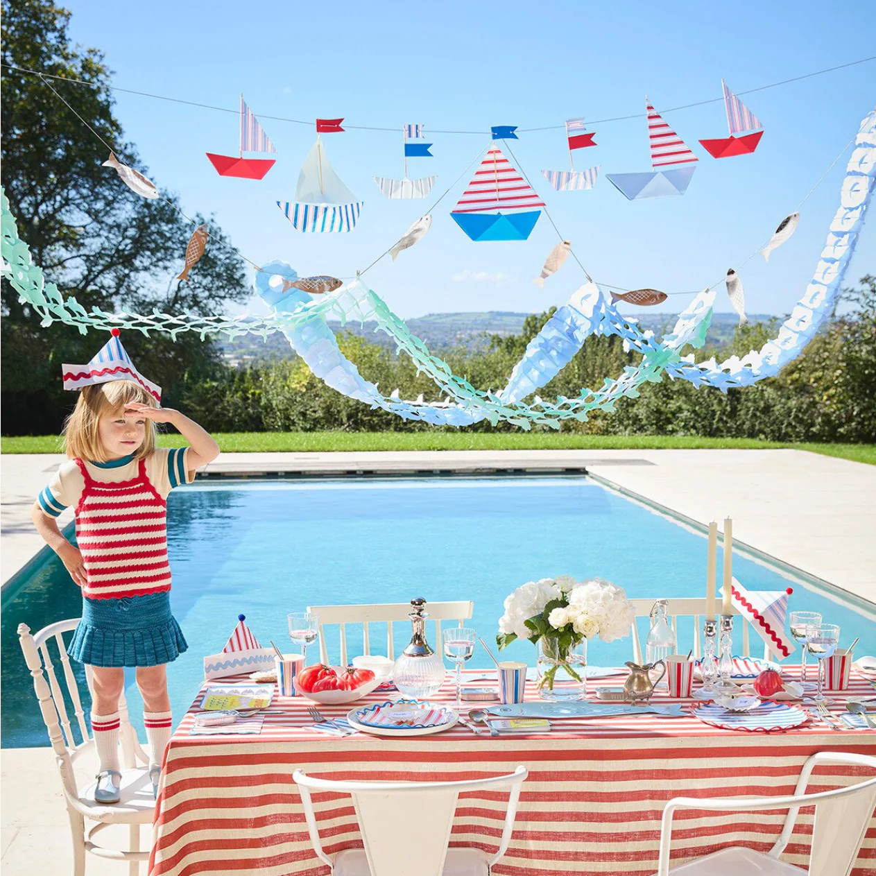 Sailor Party Hats (x8) - Image 2