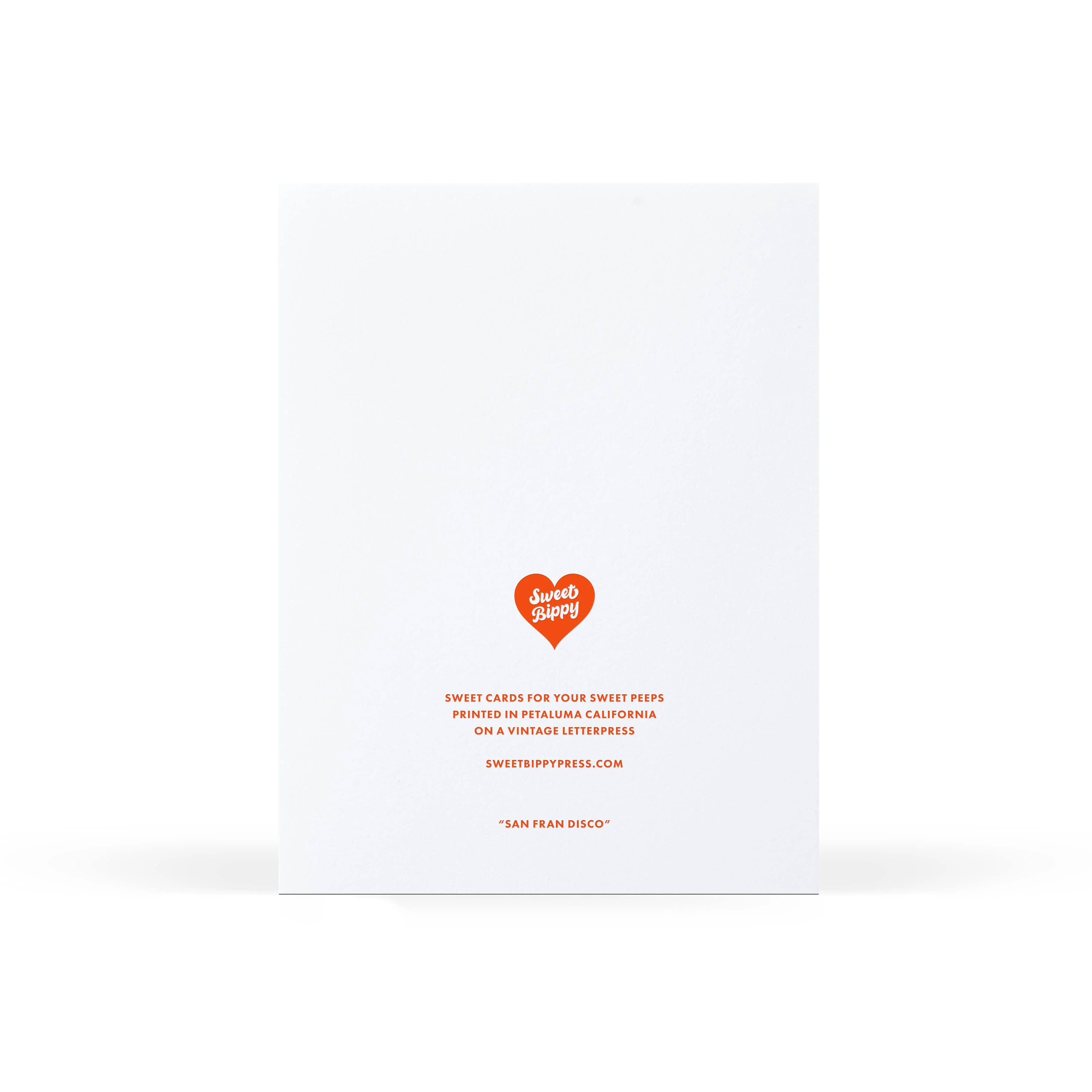 San Fran Disco Greeting Card - Image 3