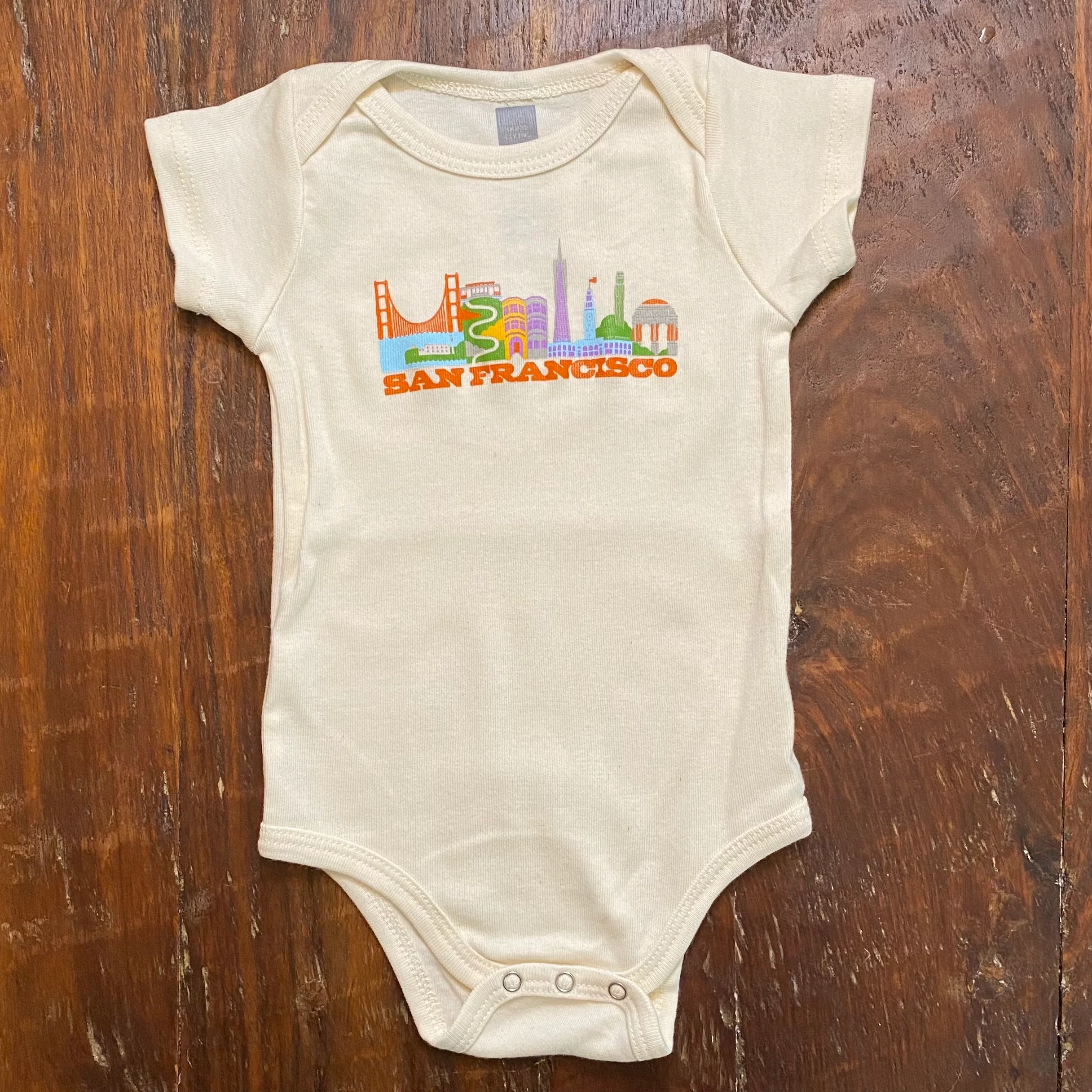 San Francisco Cityscape Onesie - Image 3