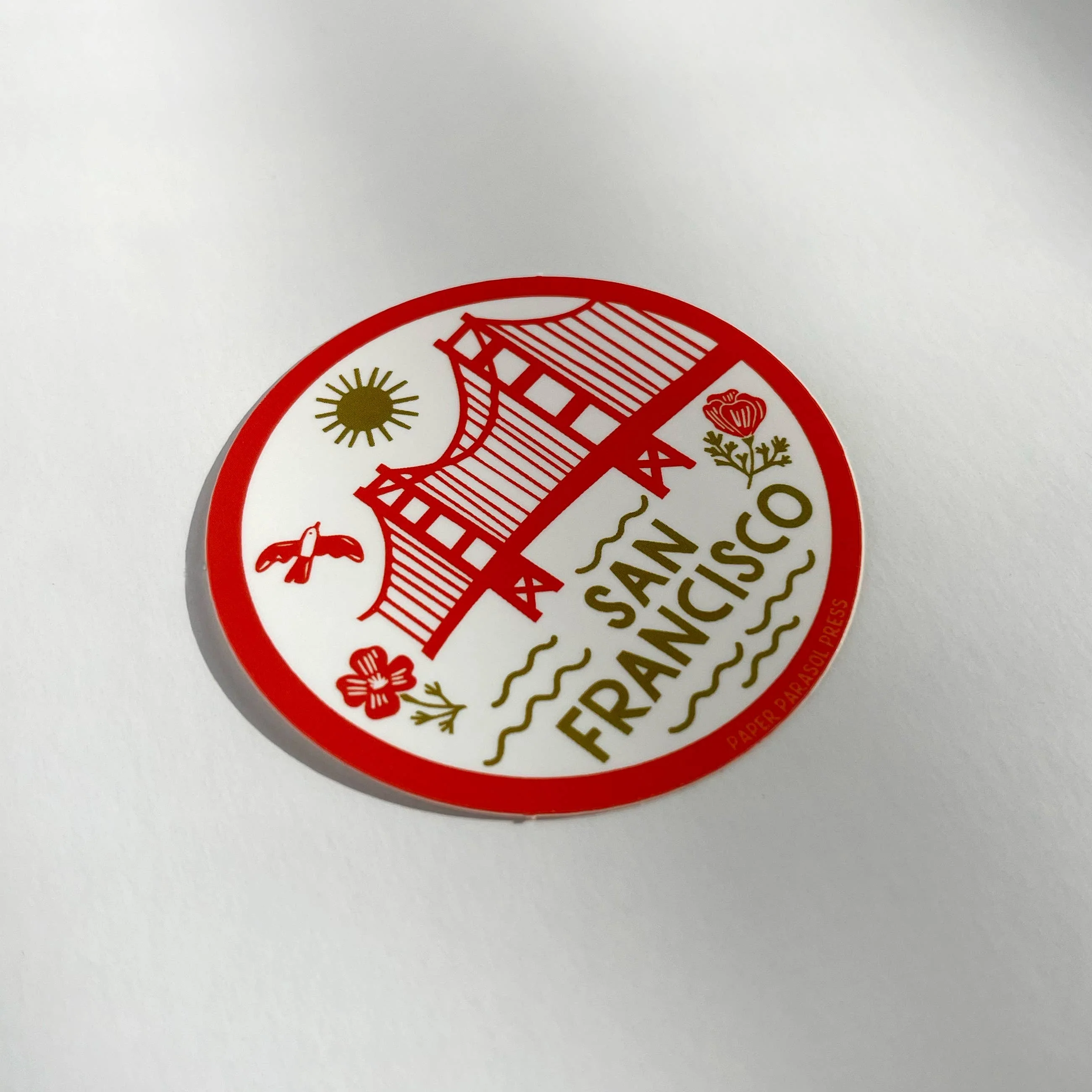 San Francisco Icons Sticker