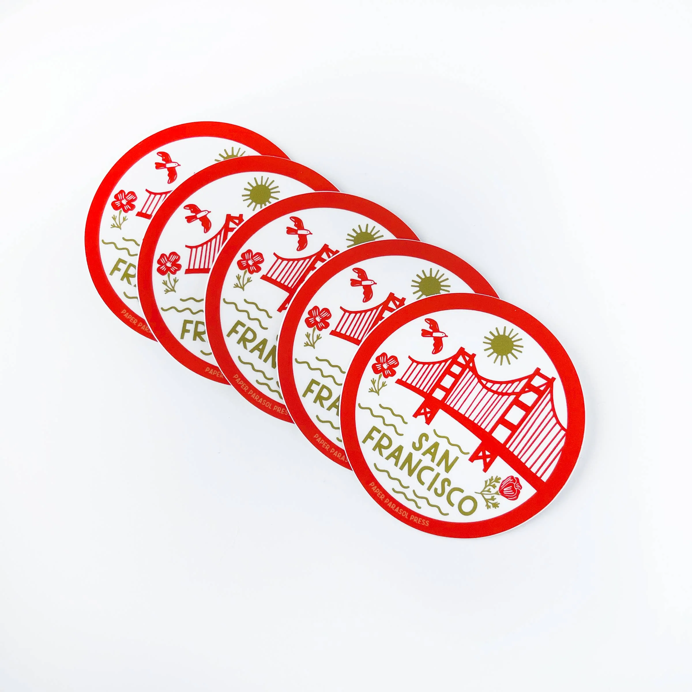 San Francisco Icons Sticker - Image 2
