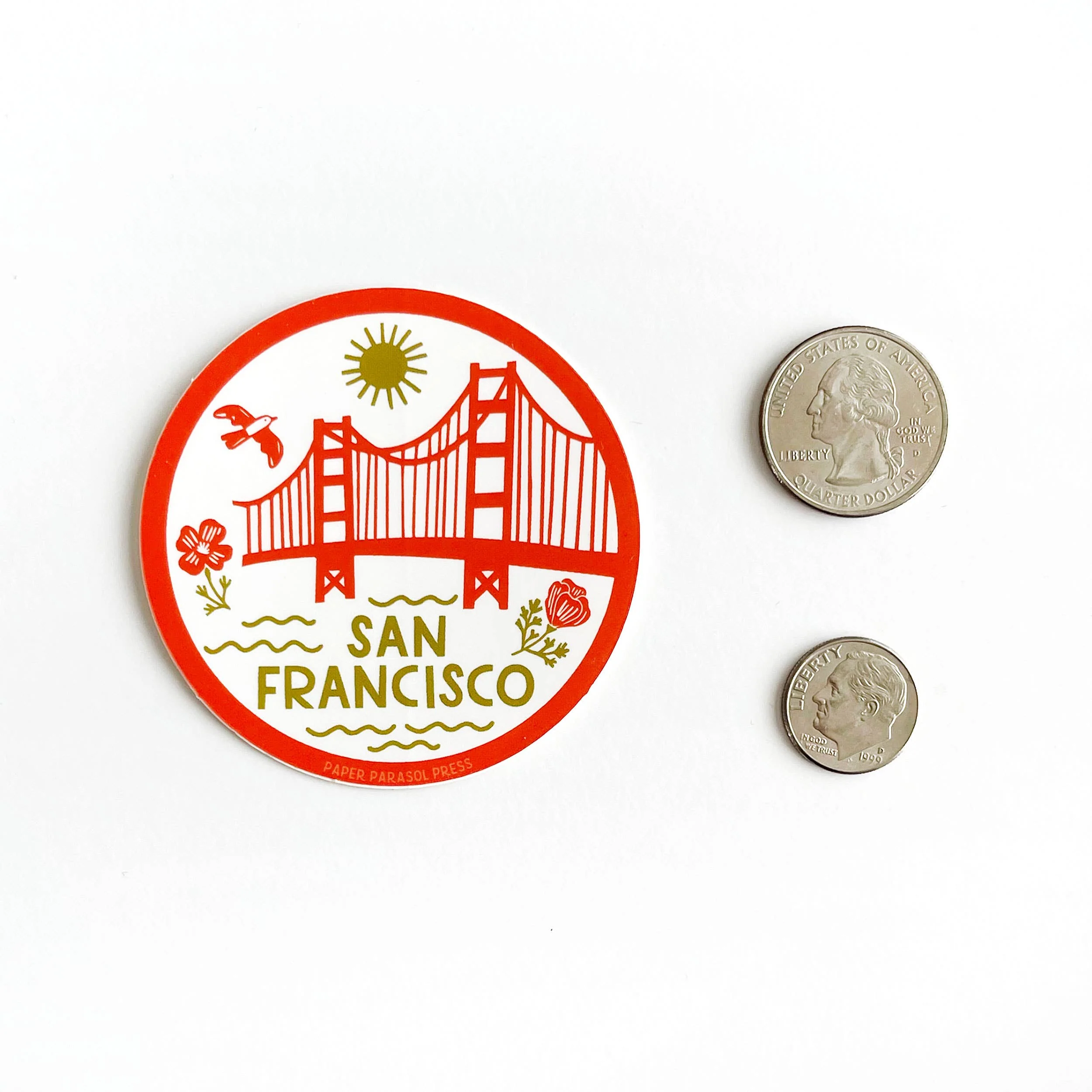 San Francisco Icons Sticker - Image 3