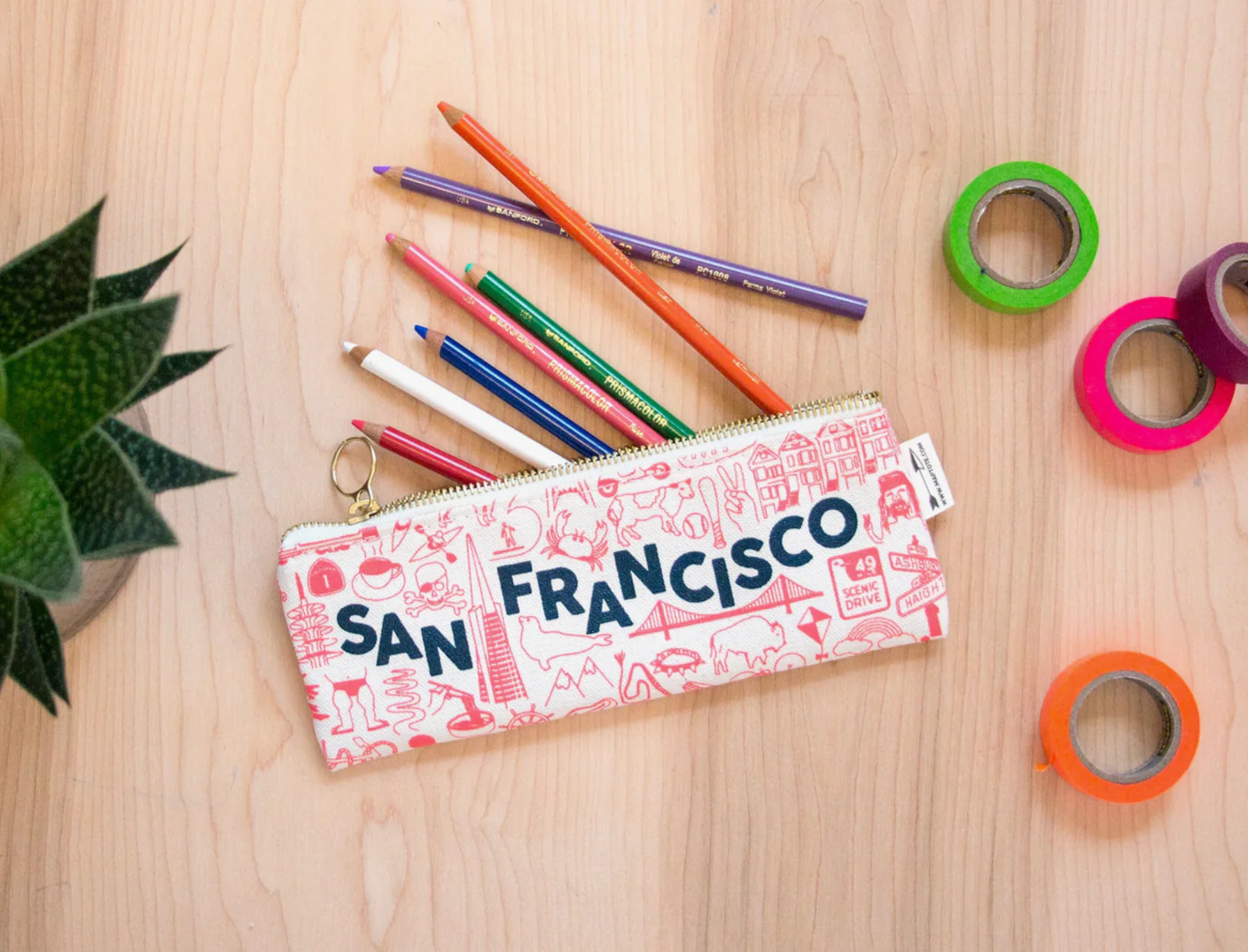 San Francisco Pencil Pouch - Image 4