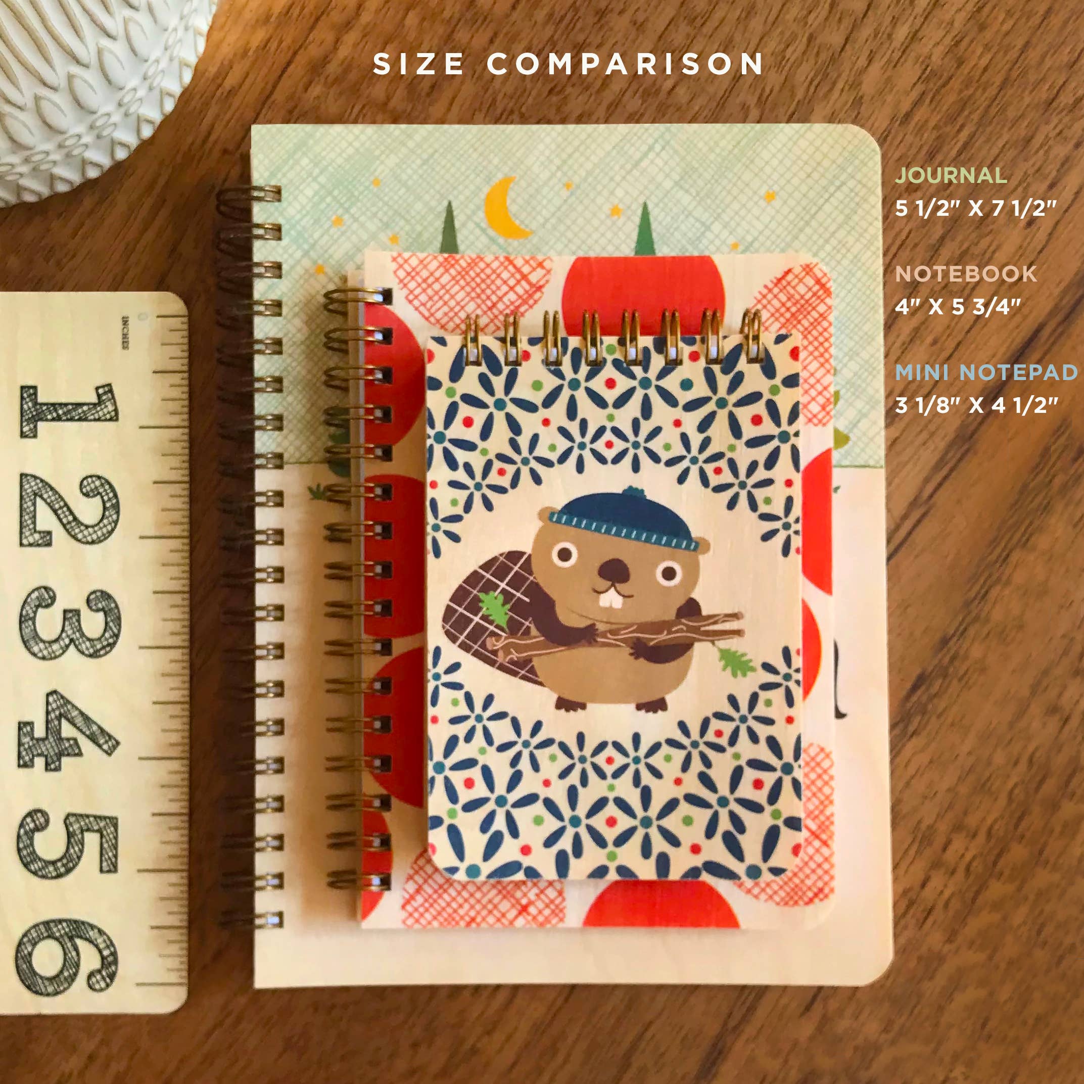 San Francisco Sea Lions Wood Notebook - Image 2