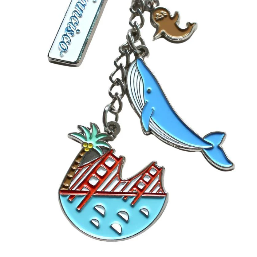 San Francisco Silver Keychains - Image 2