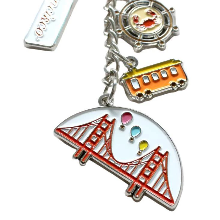 San Francisco Silver Keychains - Image 5