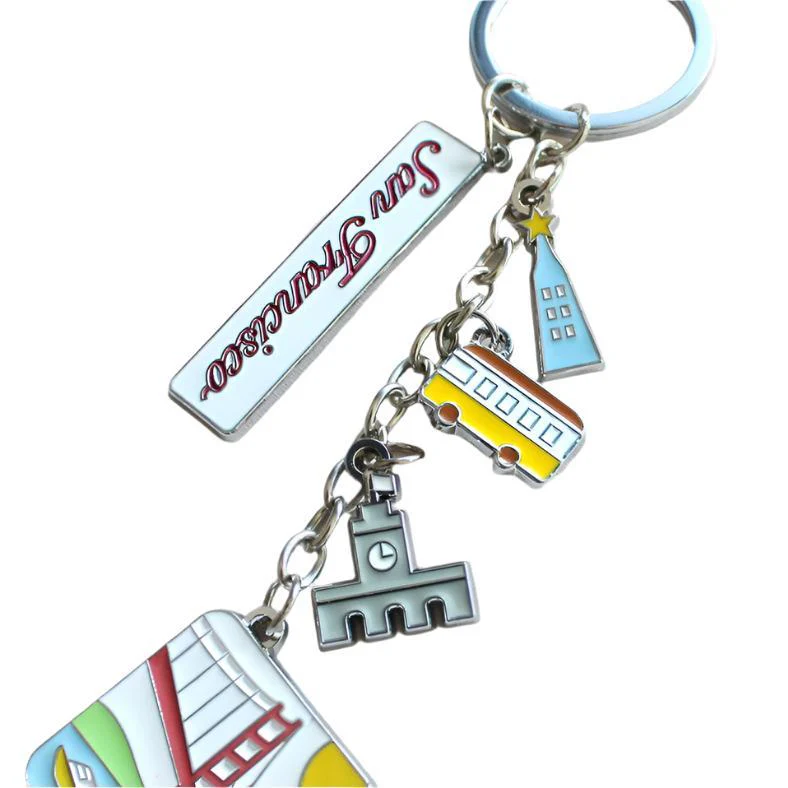 San Francisco Silver Keychains - Image 6