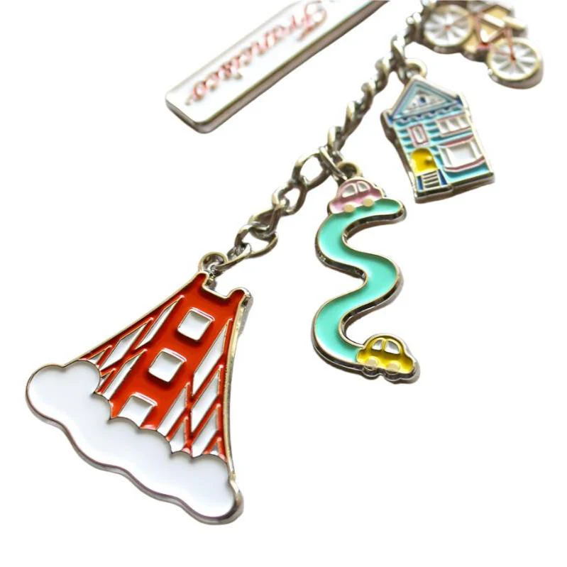 San Francisco Silver Keychains - Image 7