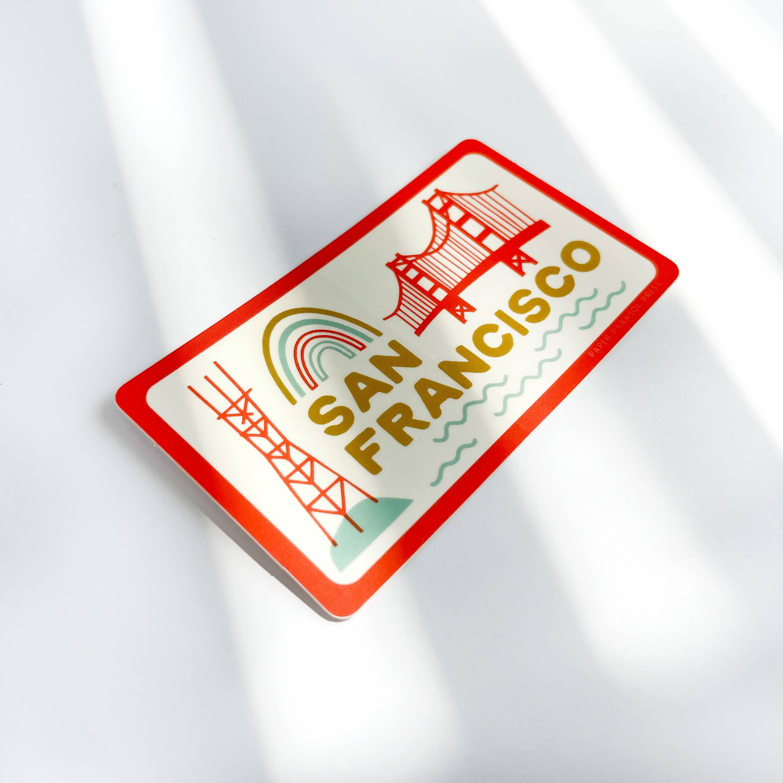 San Francisco Symbols Sticker