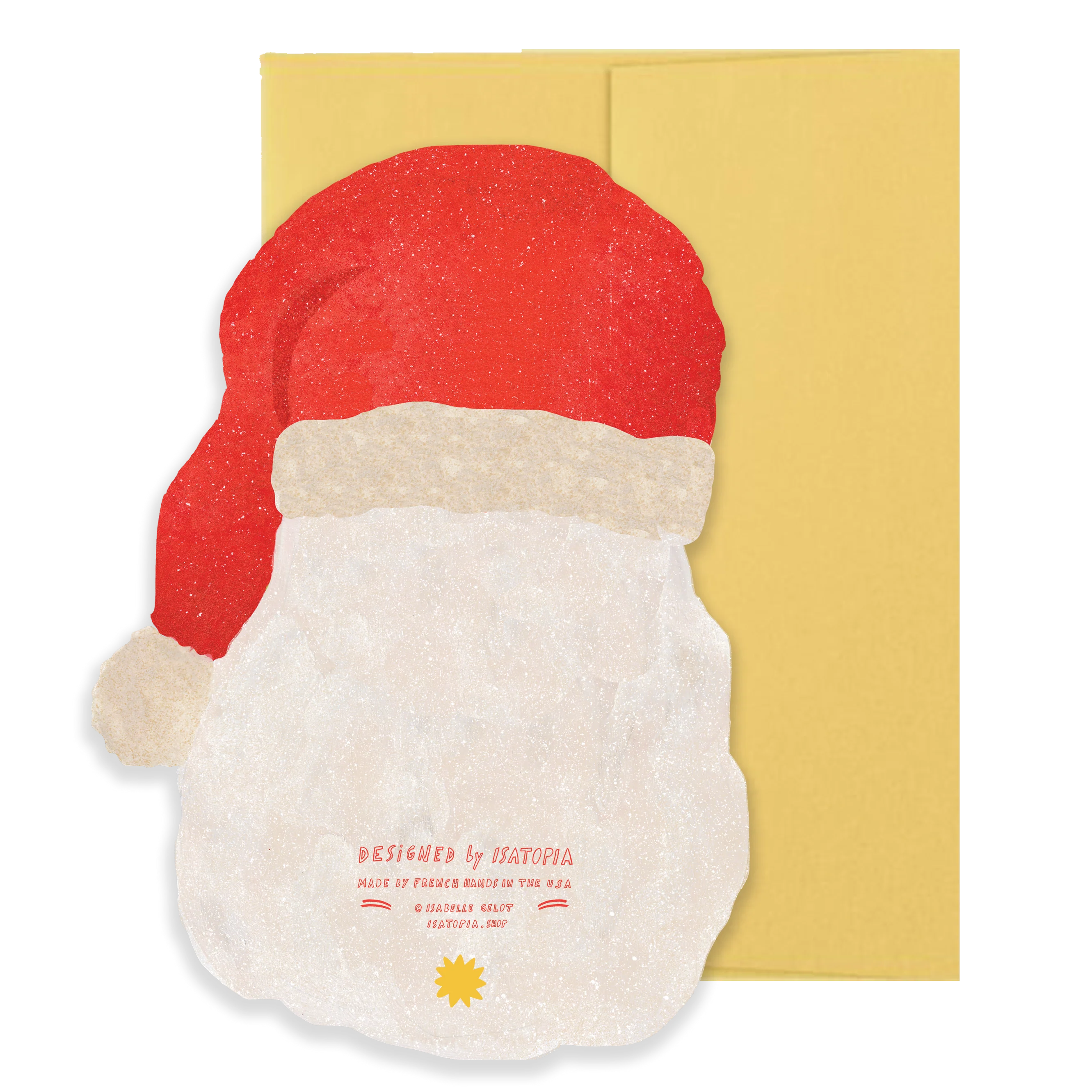Santa Claus Christmas Collection - Die Cut Card - Image 2