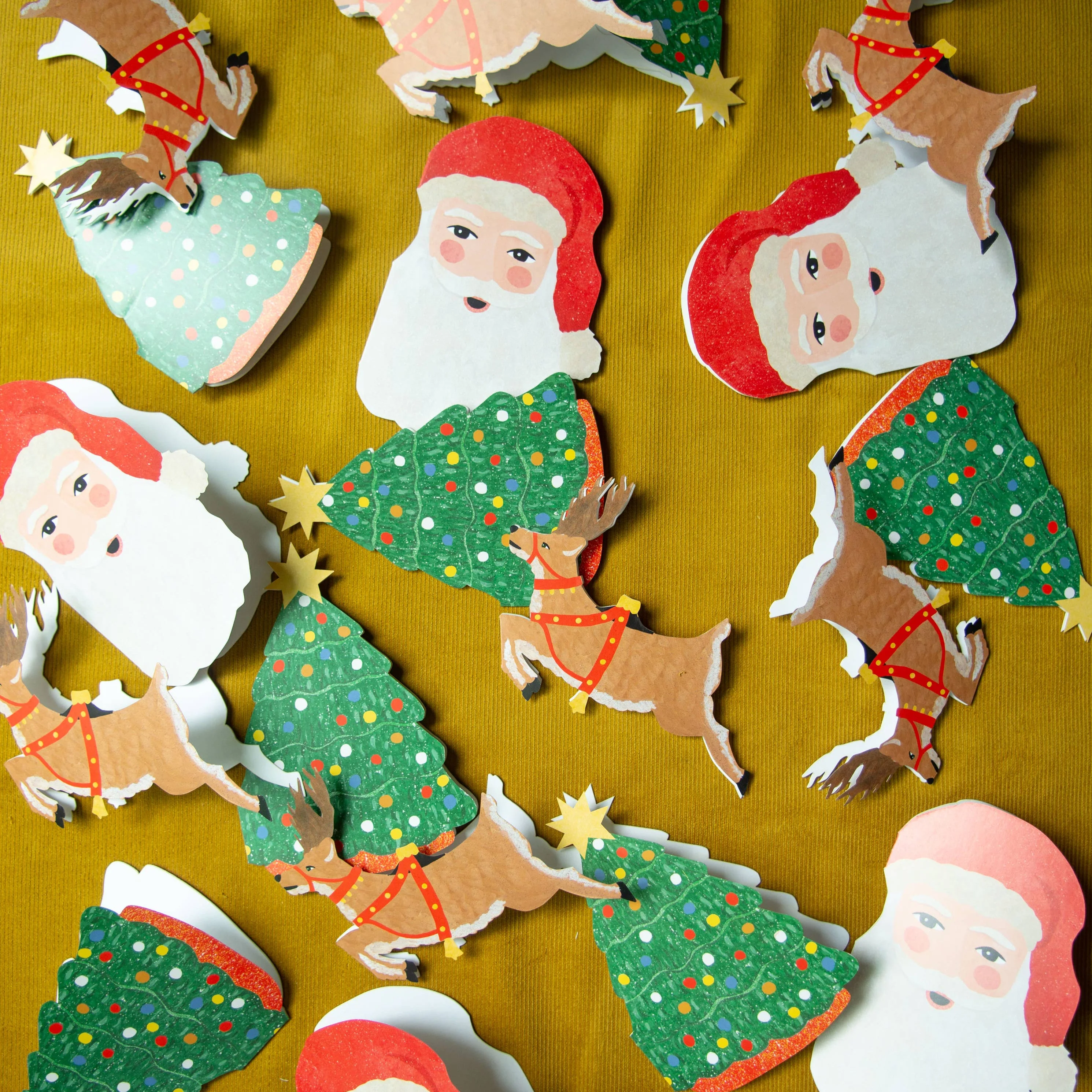 Santa Claus Christmas Collection - Die Cut Card - Image 4
