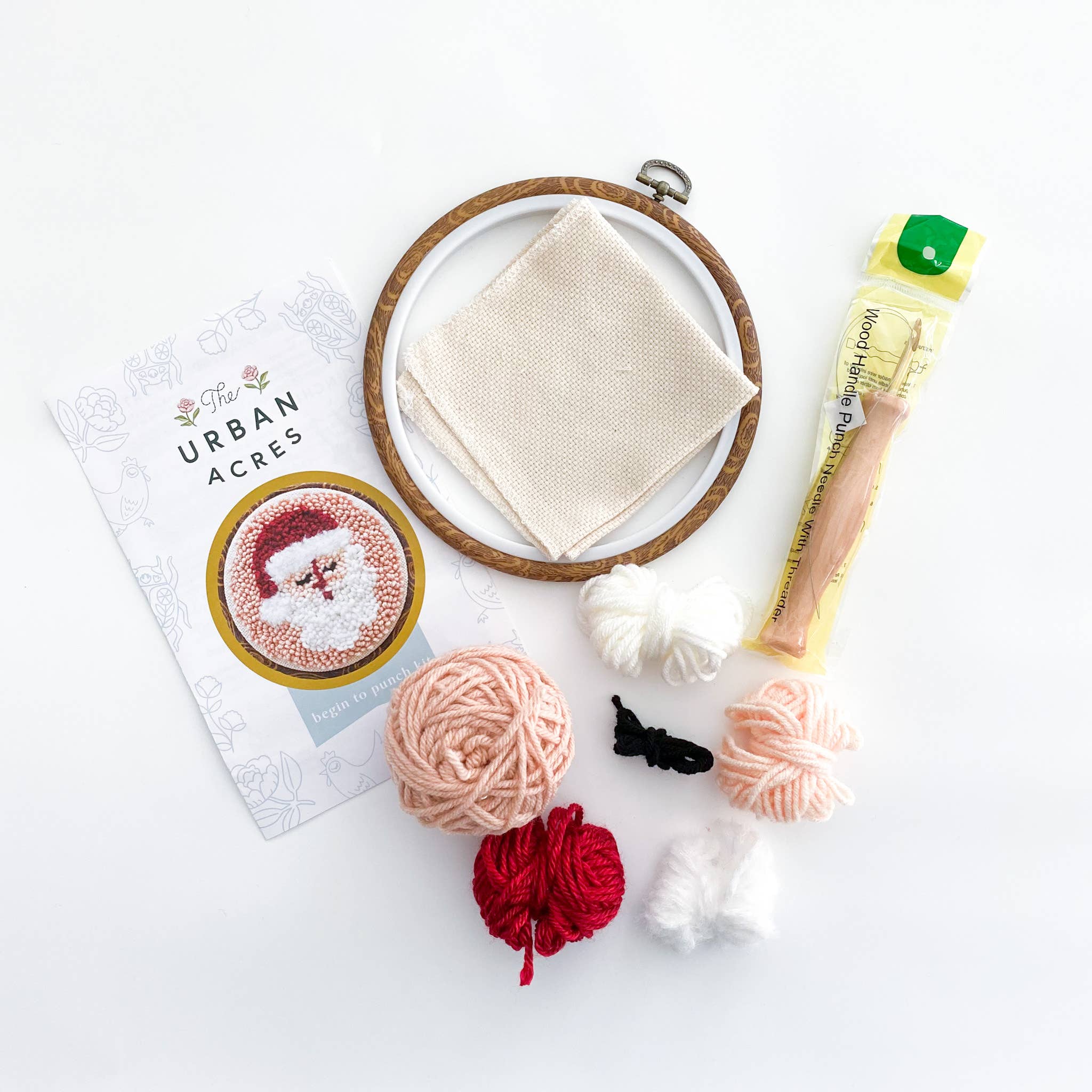 Santa Punch Needle Kit - Image 2