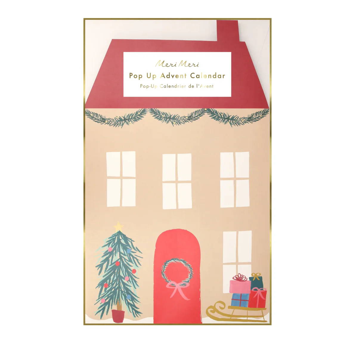 Santa's House Pop Up Advent Calendar - Image 2