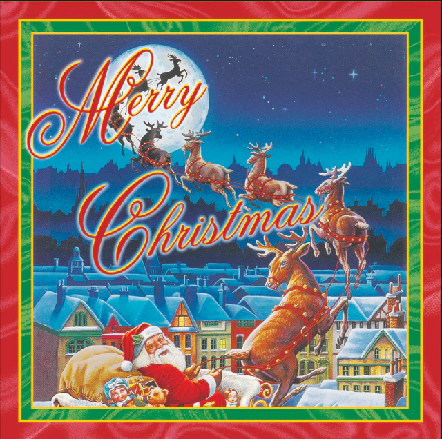Santa's Sleigh Ride Christmas Pop-Up Card - Image 2