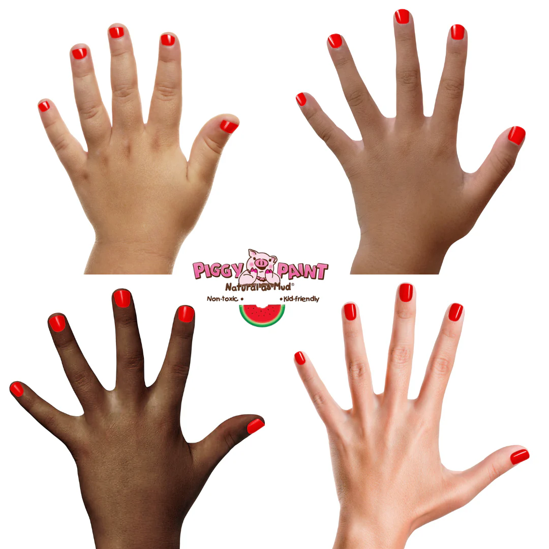 Scented Wacky Watermelon Non-Toxic Kids Nail Polish ๐ - Image 2