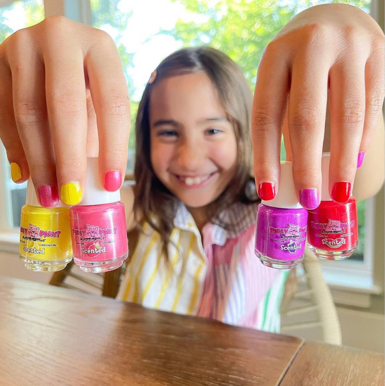 Scented Wacky Watermelon Non-Toxic Kids Nail Polish ๐ - Image 3