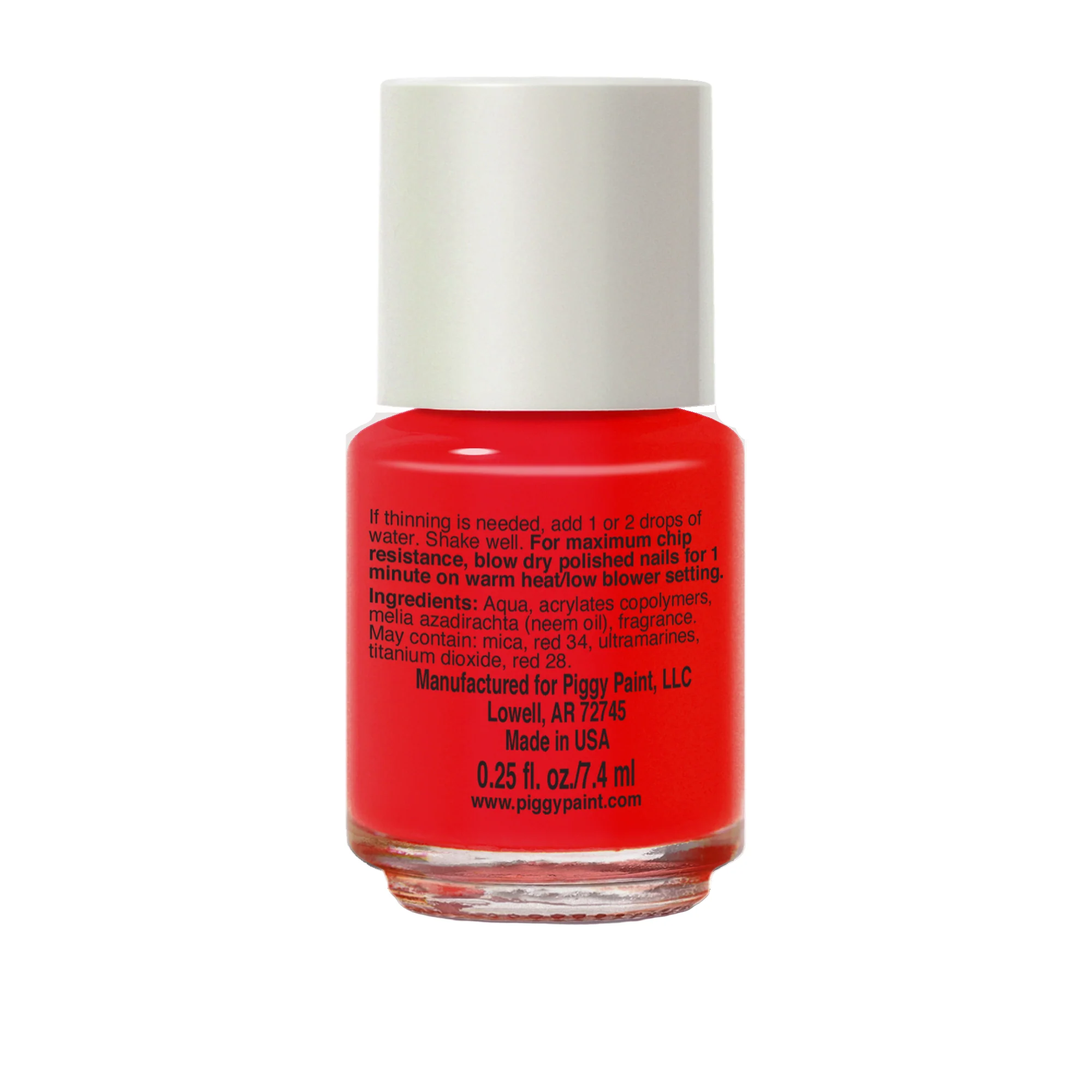 Scented Wacky Watermelon Non-Toxic Kids Nail Polish ๐ - Image 4