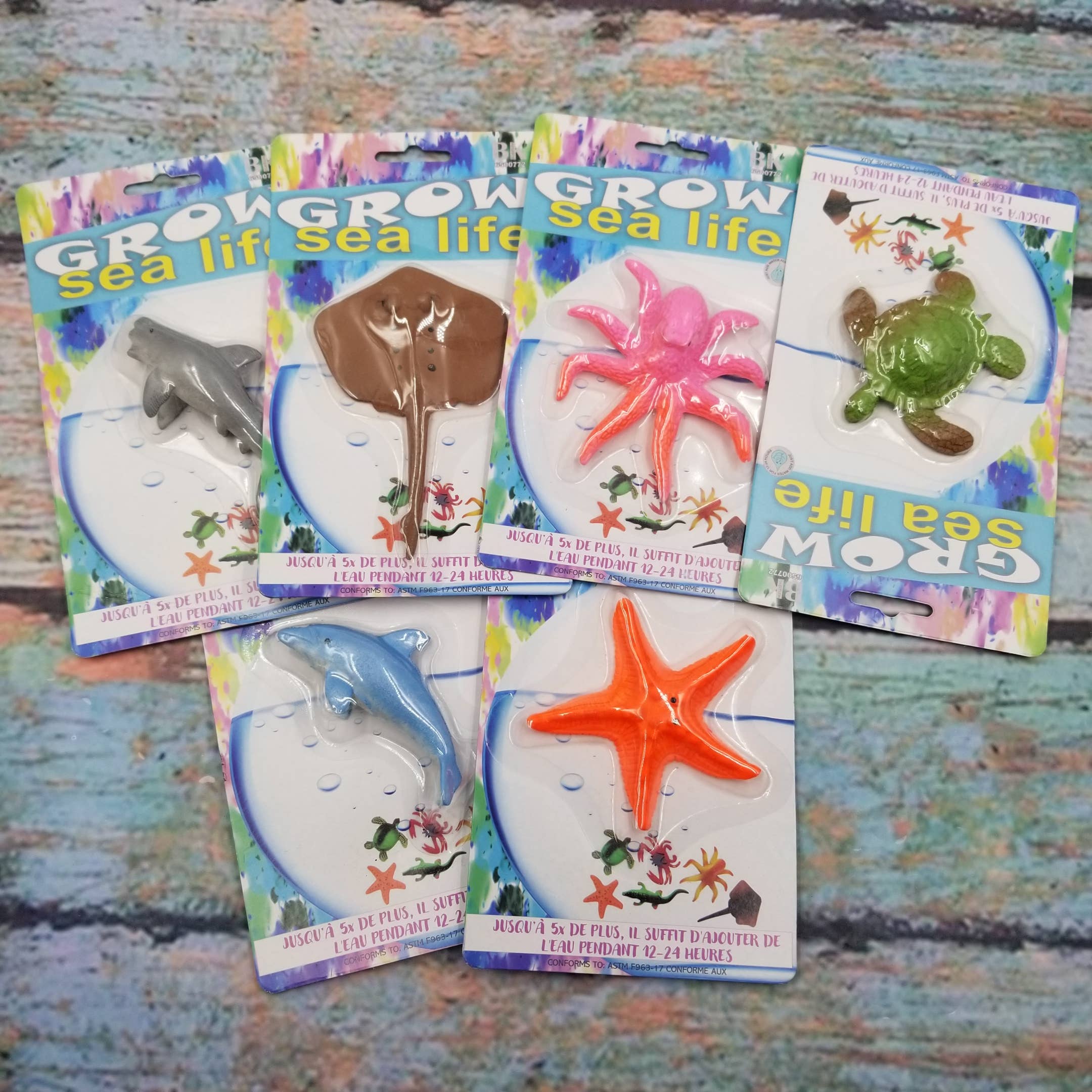 Sea Animal Growing Balls Water Jelly Gel Beads