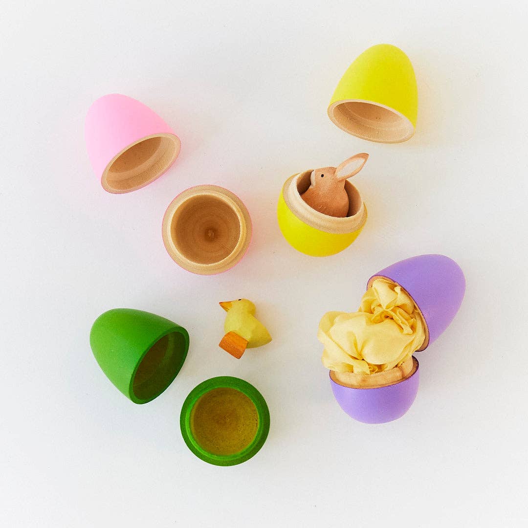 Set of 4 Pastel Eggs - Image 2