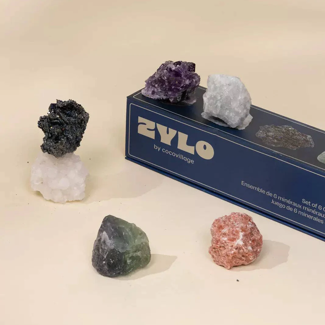 Set of 6 collectible Minerals - Mystic Pebbles - Image 2