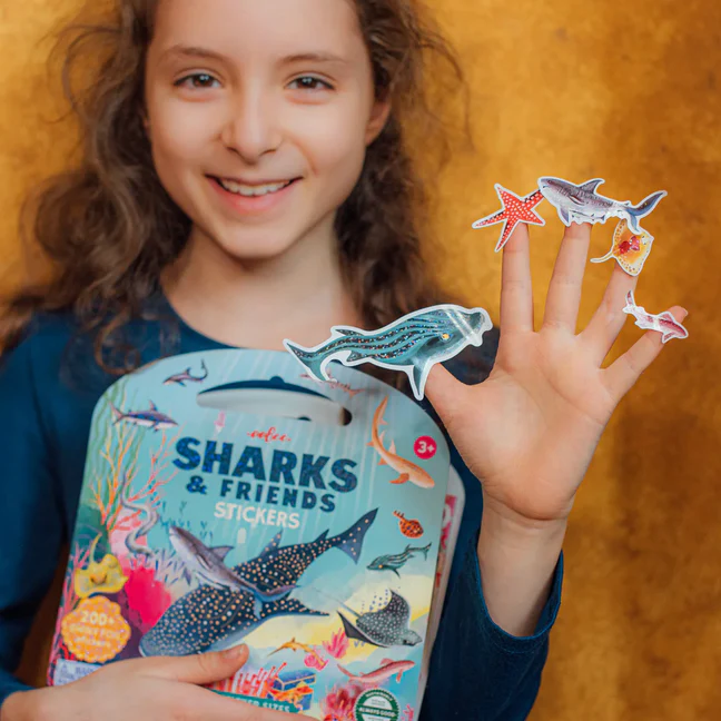 Sharks & Friends Shiny Stickers - Image 2