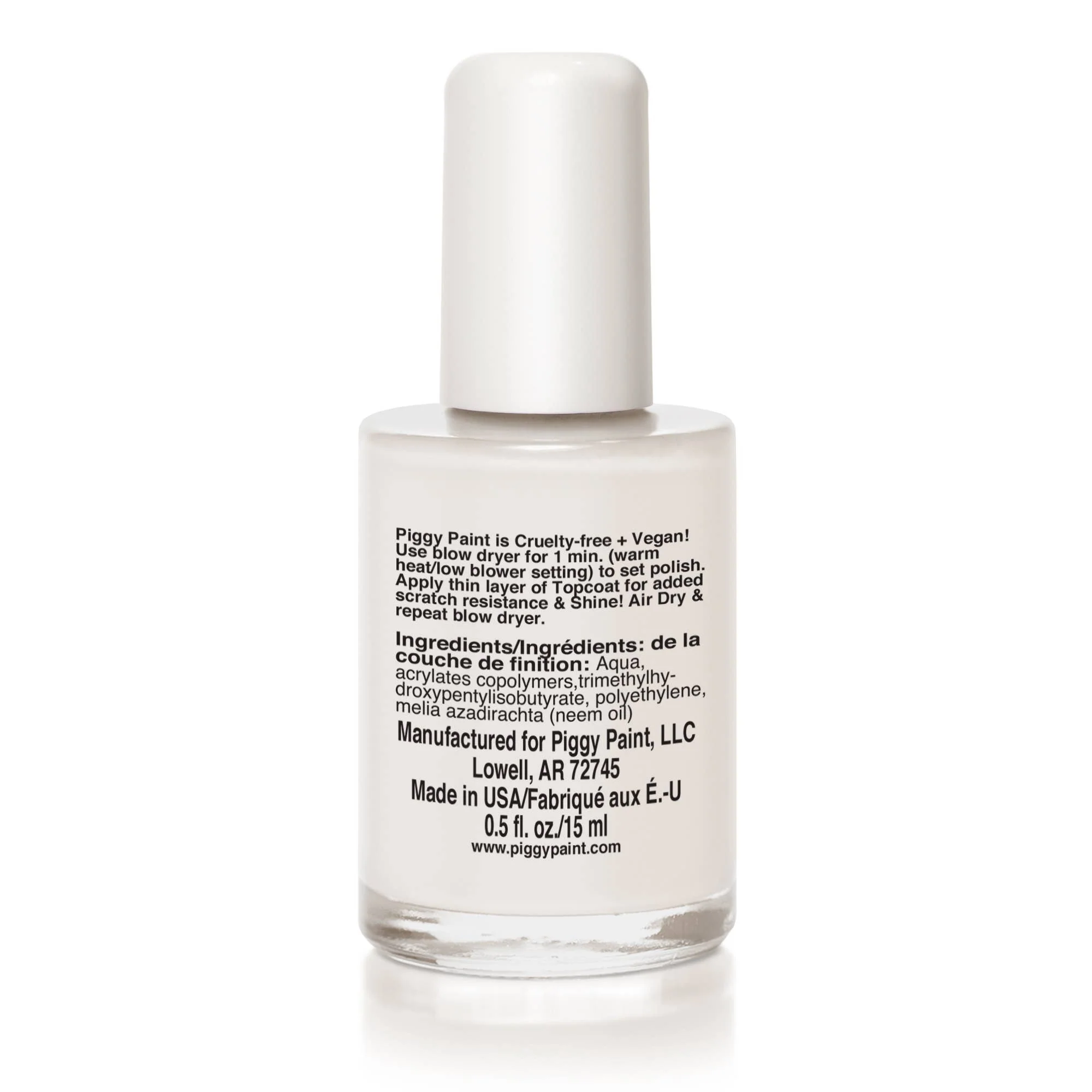 Shine Topcoat Non-Toxic Kids Nail Polish - Image 4