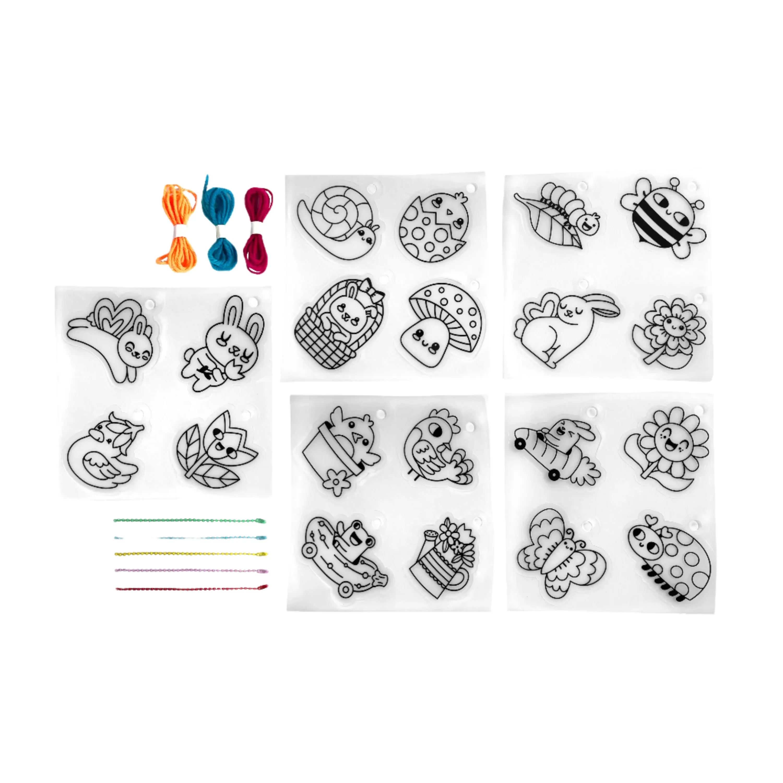 Shrink-its! DIY Shrink Art Kit - Garden Pals - Image 4