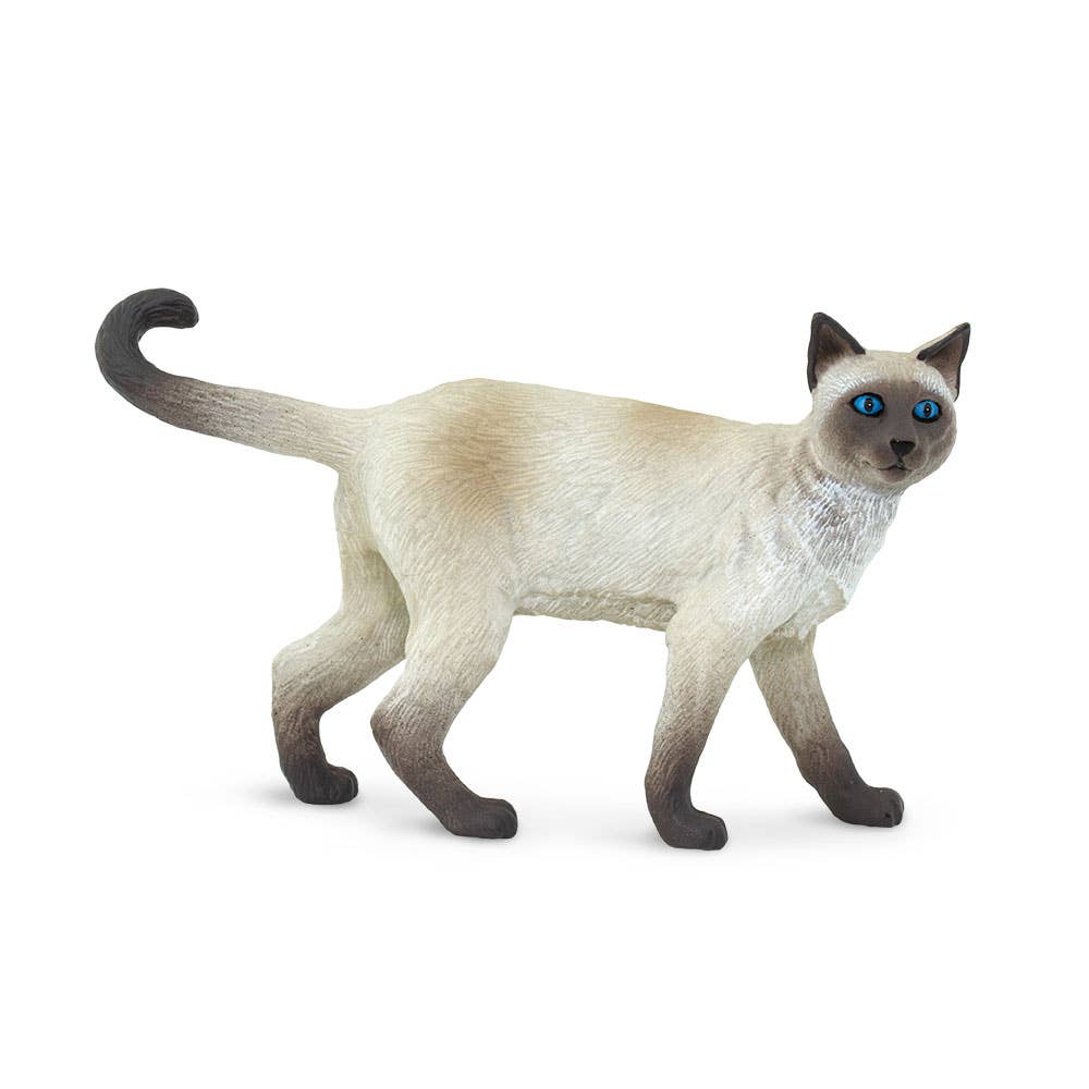 Siamese Cat Figurine Toy