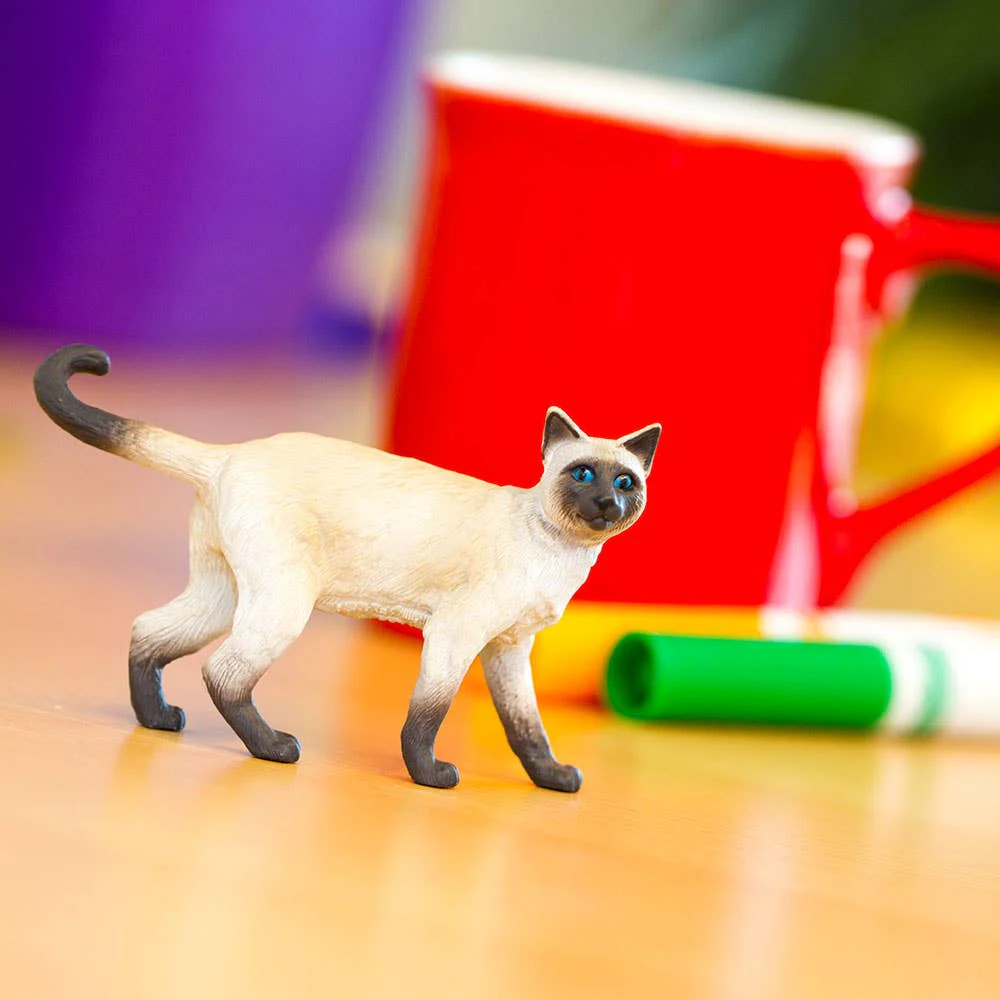 Siamese Cat Figurine Toy - Image 7