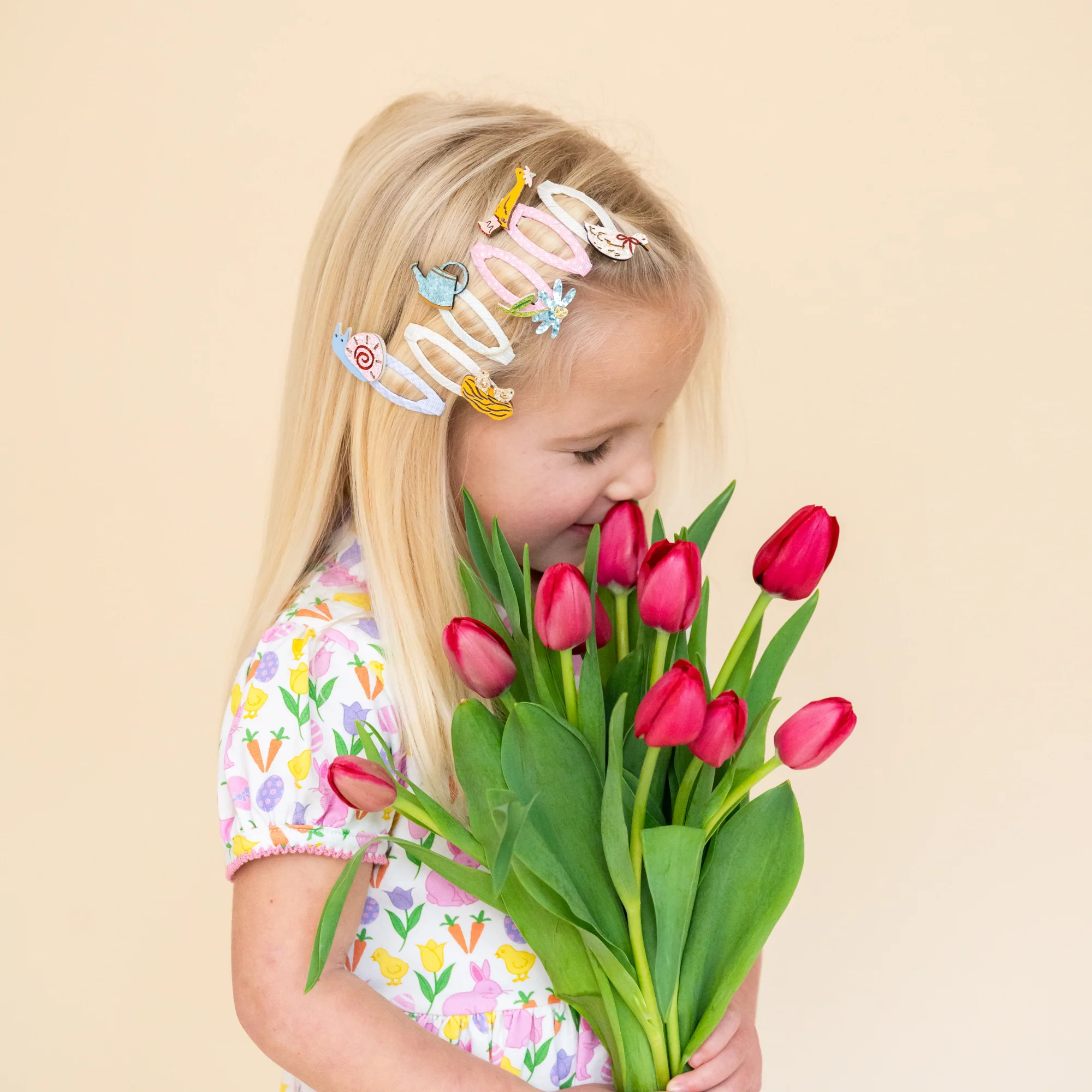 Silly Goose Garden Hair Clip Set - Image 5