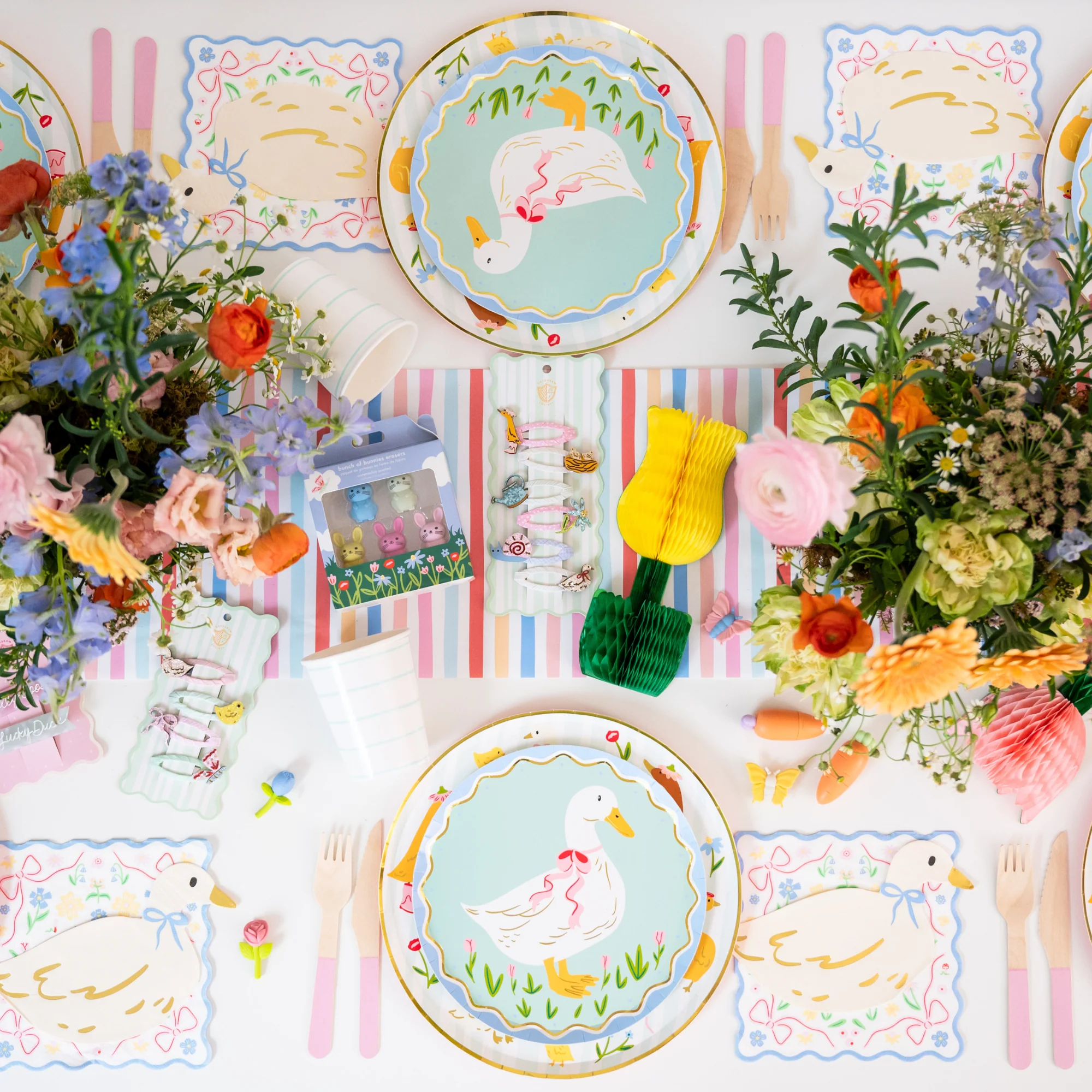 Silly Goose Goose Large Napkins - Image 4
