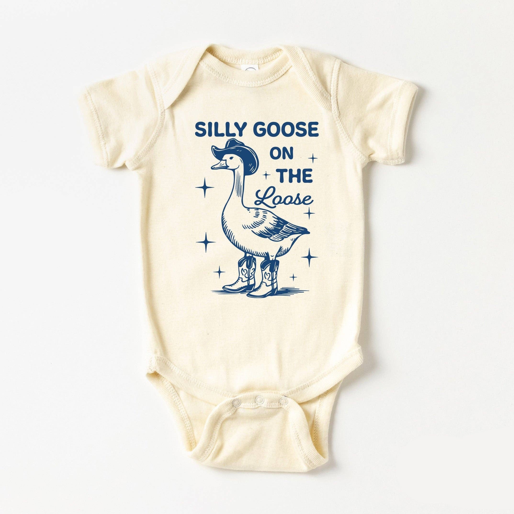 Silly Goose on the Loose Baby Onesie