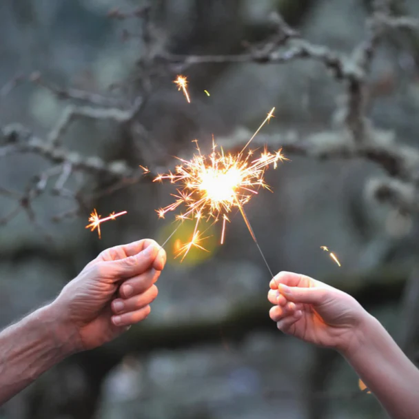 Single Wish Gold Sparkler Birthday Wish/Celebrate - Image 3