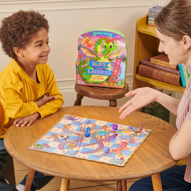 Slips & Ladders Dragon Shaped Game - Image 2