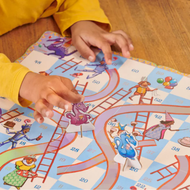 Slips & Ladders Dragon Shaped Game - Image 3