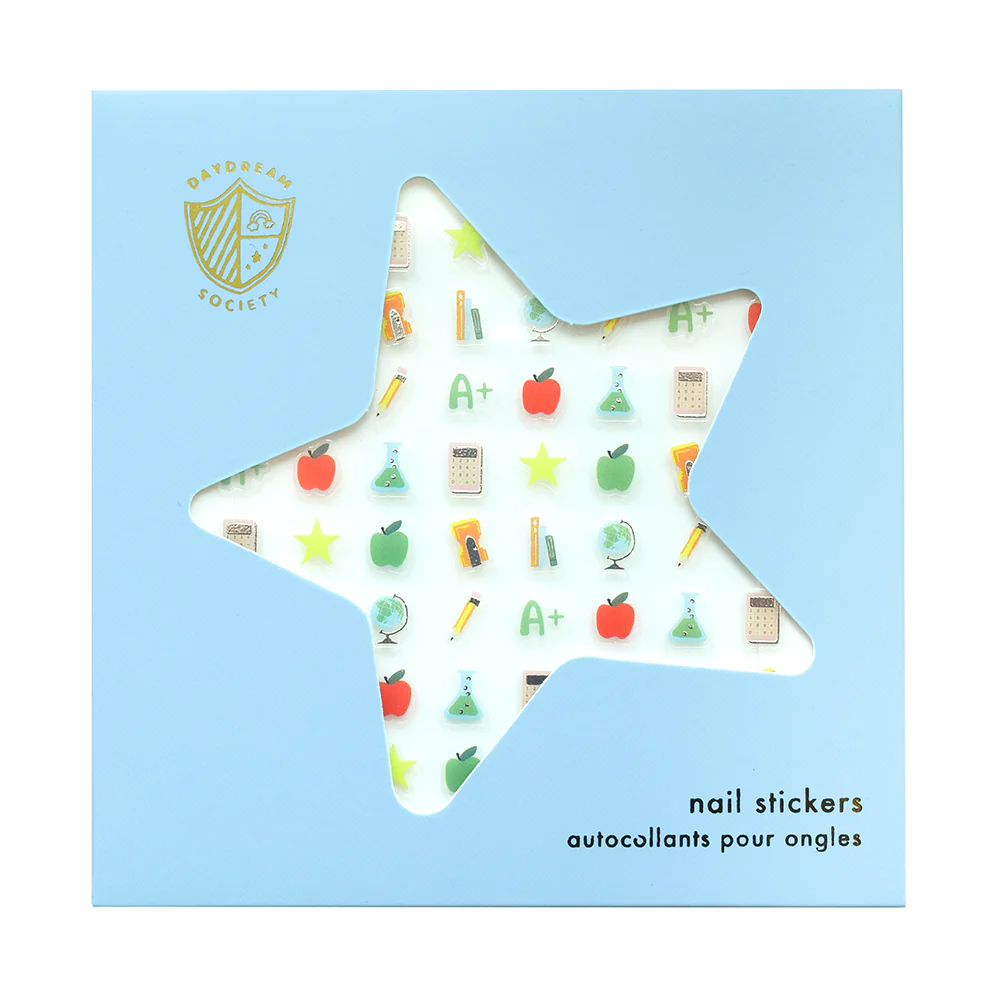Smarty Pants Subject Nail Stickers