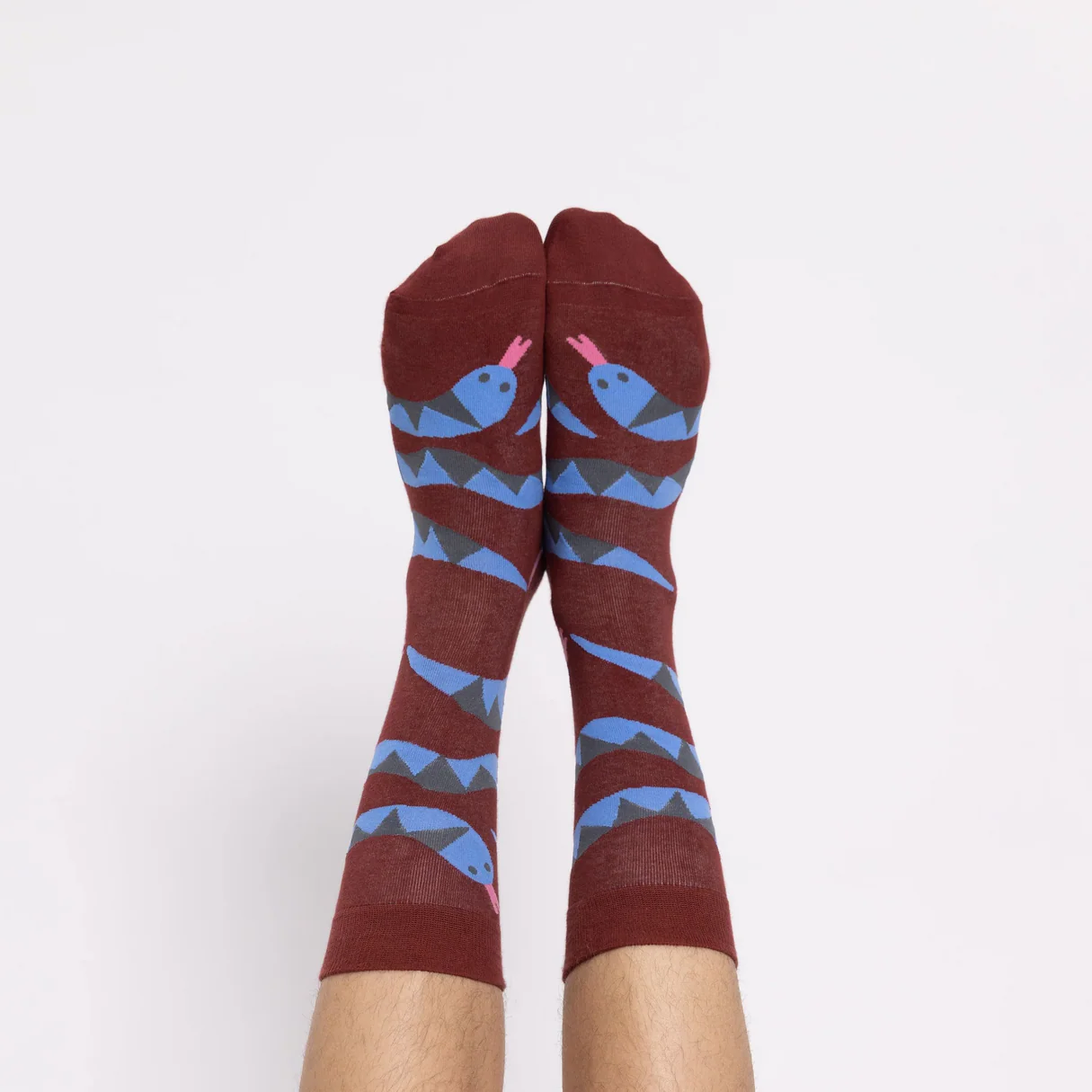 Snakes Crew Socks - Large - Image 2