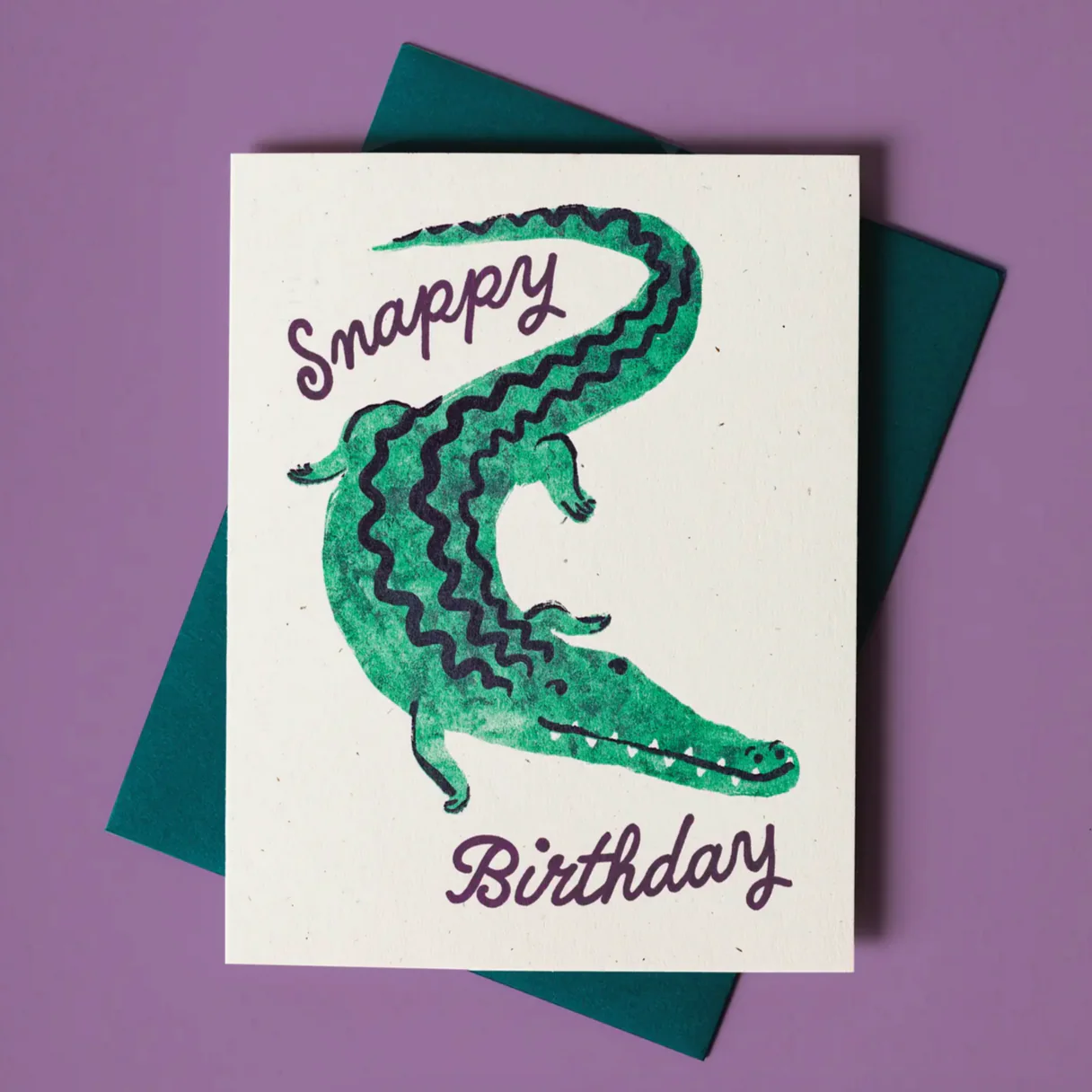 Snappy Birthday Crocodile