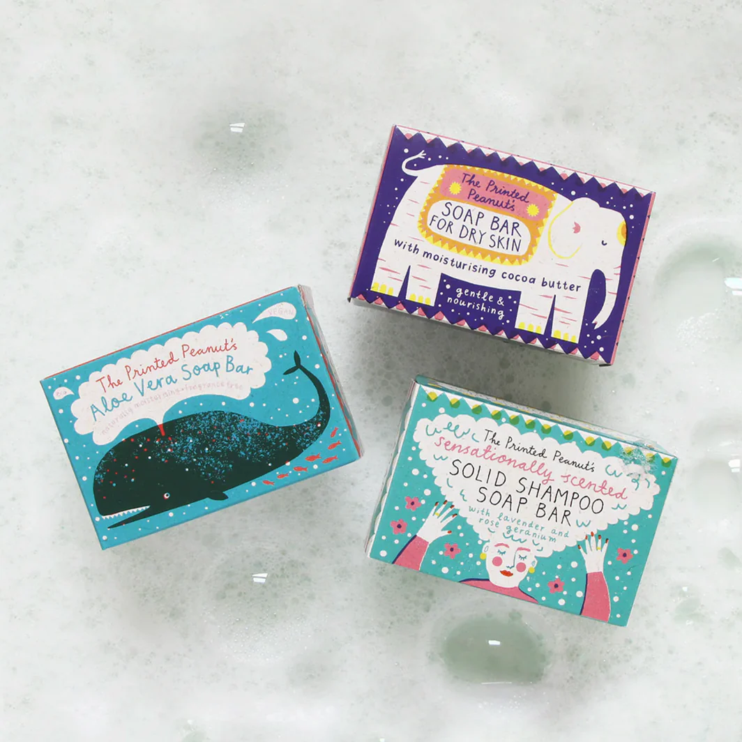 Solid Shampoo Lavender & Rose Geranium Soap Bar  - Louise Lockhart - Image 3