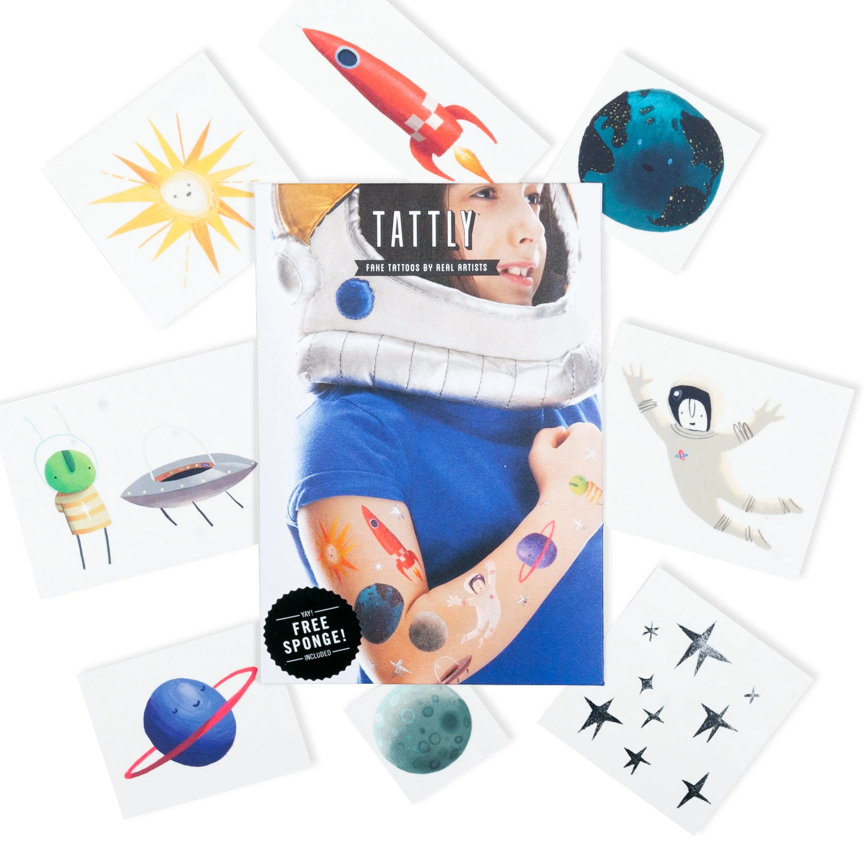 Space Explorer Tattoo Set - Image 3