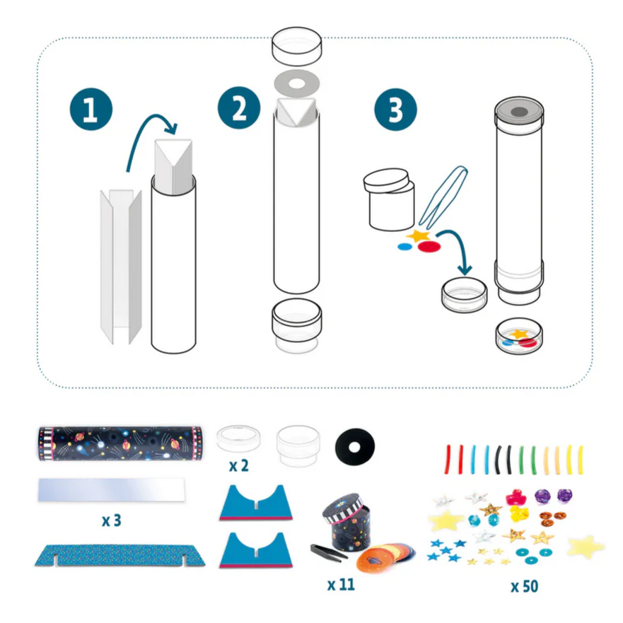 Space Immersion DIY Kaleidoscope Craft Kit - Image 3