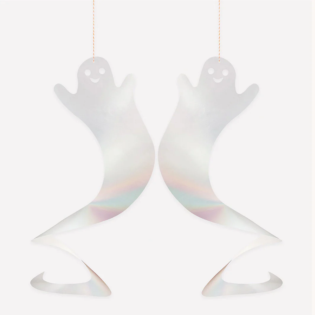 Spinning Ghost Decorations (x10) - Image 2
