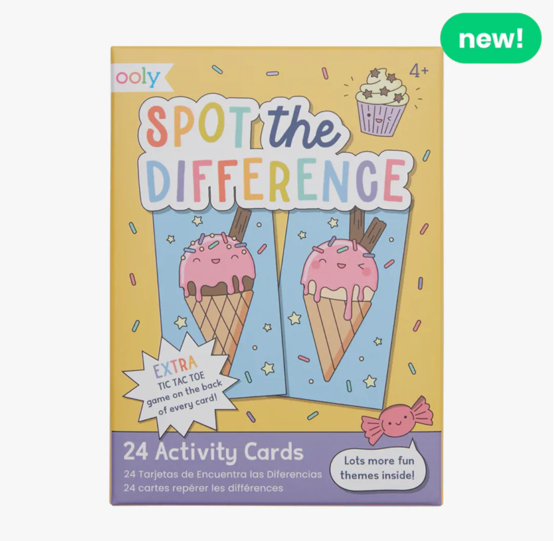 Spot the Difference Activity Cards