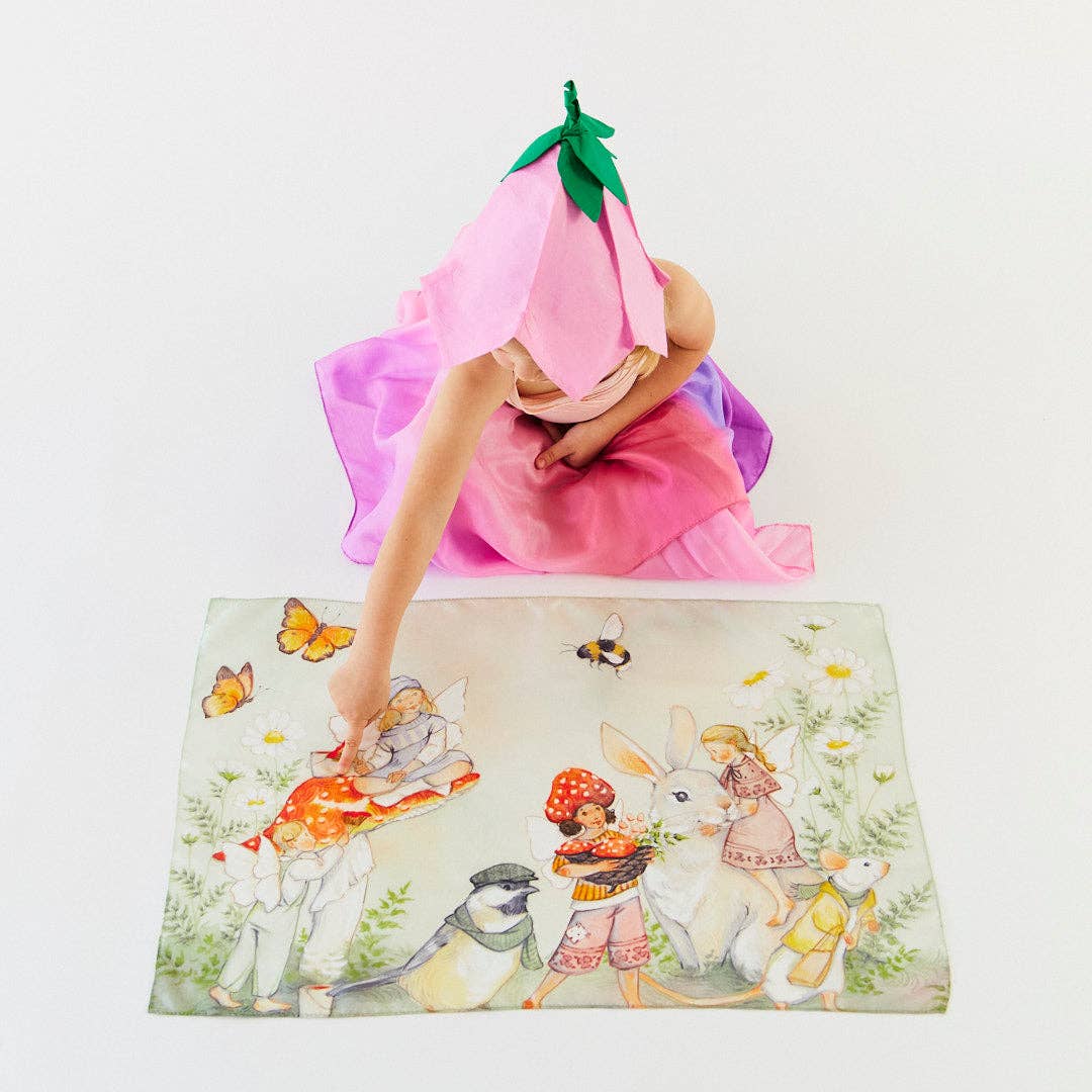 Spring Fairies Seek & Find Playsilk - Image 3