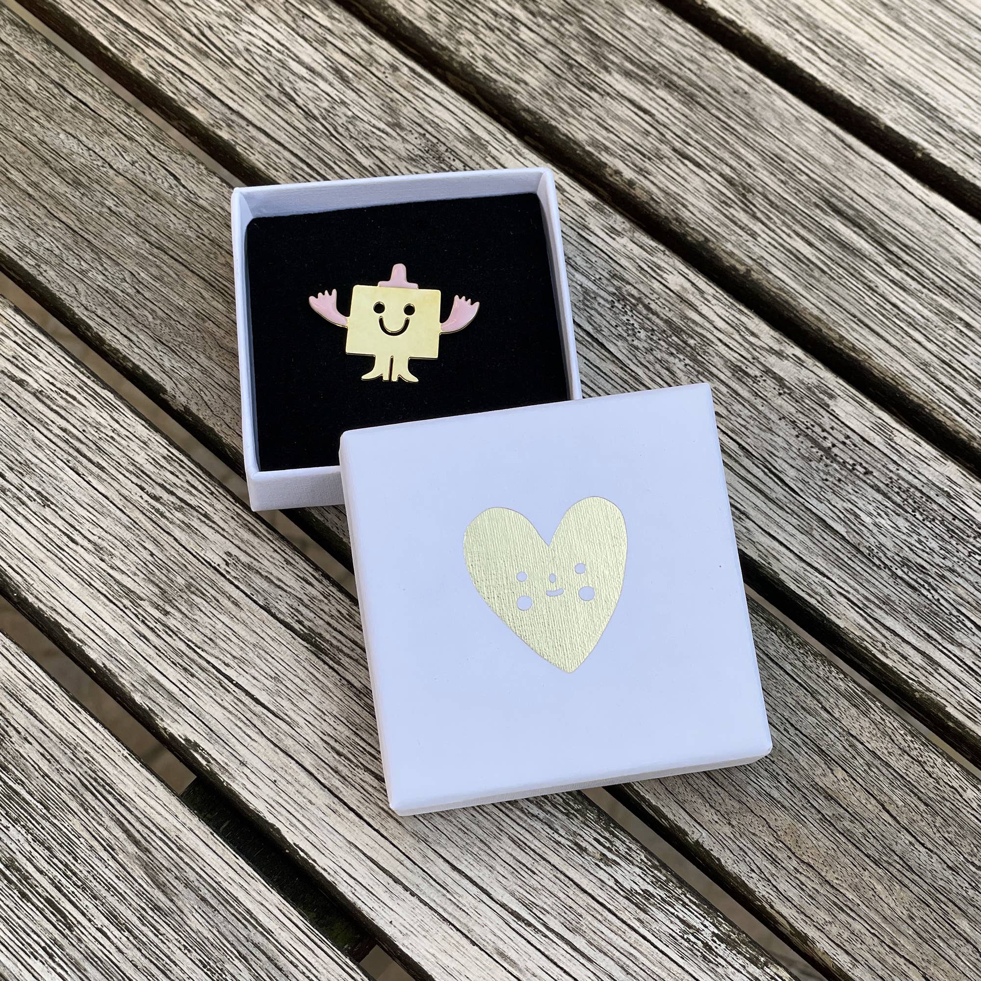 SQUARE enamel pin x Suzy Ultman - Image 2