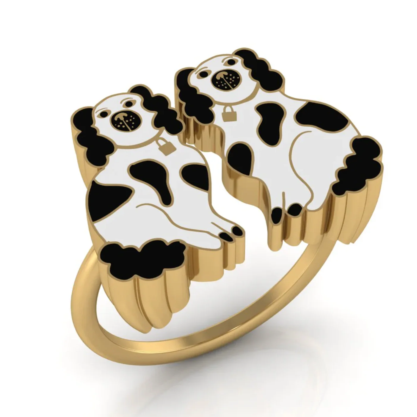 Staffordshire Dogs Ring - Image 2